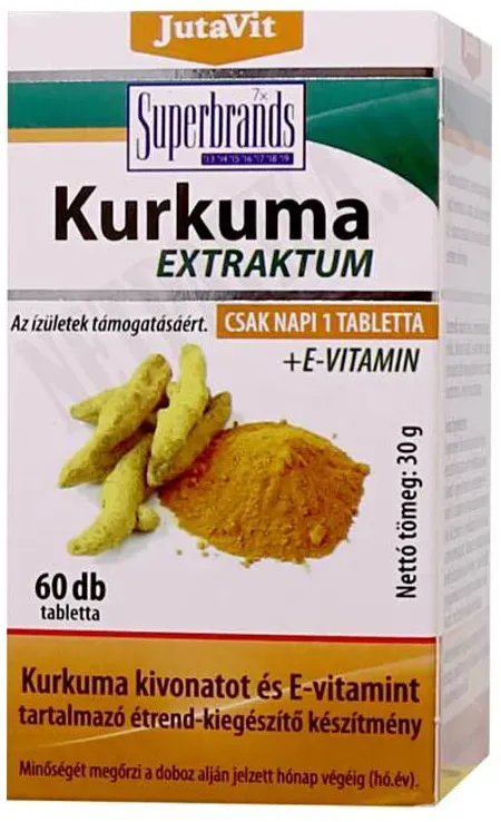 JutaVit Turmeric extract (60 Tabletten)