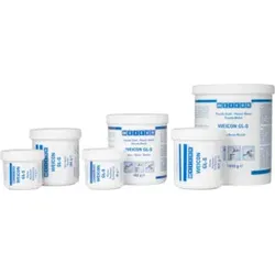 WEICON GL-S, mineralisch gefülltes Epoxidharz-System zur Verschleißschutzbeschichtung, langsame Aushärtung, 200 g, grün