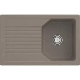 Villeroy & Boch Linara 45 rechts Einbau Keramik timber Handbetätigung 800 x 510 mm