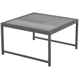 Svita Detroit Gartenmöbel Set Polyrattan Lounge Modular grau