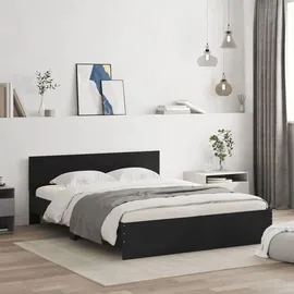 vidaXL 140 x 200 cm Schwarz