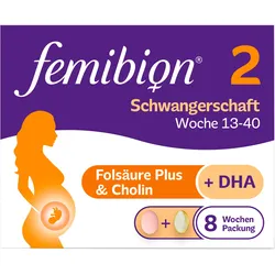 Femibion 2 Schwangerschaft 8-Wochen-Kombipackung