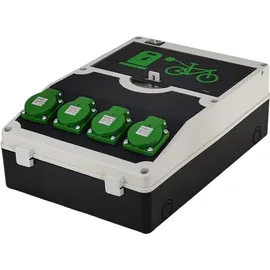 Doktorvolt Fahrradladestation für E-bikes 12 Module 4x230V Stromverteiler Doktorvolt 2137