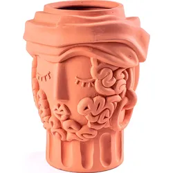 Magna Graecia Man Dekorative Vase 33 cm aus Terrakotta