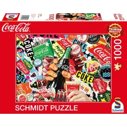 Schmidt Spiele - Erwachsenenpuzzle - Coca Cola, is it!, 1000 Teile