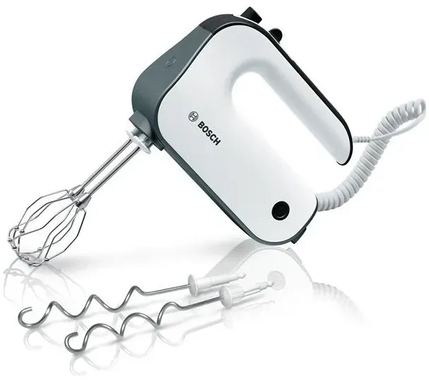 Preisvergleich Produktbild Bosch MFQ4 Handmixer 850 W Schwarz, Edelstahl, Weiß