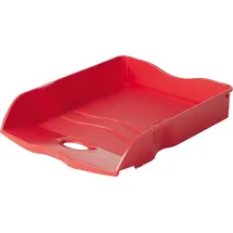 HAN-Bürogeräte Briefablage Briefablage Re-Loop A4/C4 RC-Kunststoff stapelbar rot Packung mit 6 St rot
