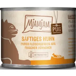 Katzen - Nassfutter MJAMJAM Cat Adult Huhn pur, 200 g