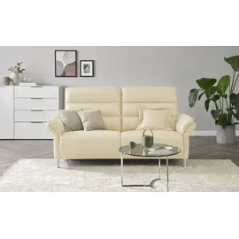 Wohnwert Einzelcouch Leder 1-Sitzer Braun