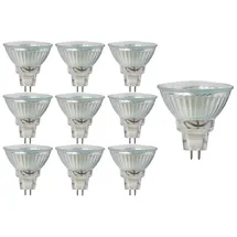 Trango LED-Leuchtmittel MR16030 10W G4 warmweiß 10 St.