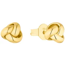 Amor Paar Ohrstecker AMOR "2013476", gold (goldfarben), Ohrringe, Damen, Gelbgold 375
