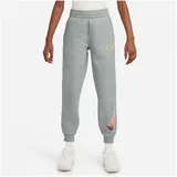 Nike CR7 Club Fleece Jogginghose Kinder 077 lt smoke grey/htr/metallic gold L 147-158 cm