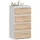 Akord CL4 40 x 74 x 35 cm Weiß / Sonoma Eiche