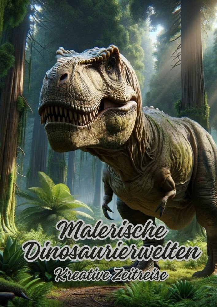 Malerische Dinosaurierwelten - Diana Kluge  Kartoniert (TB)