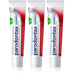Parodontax Whitening bleichende Zahnpasta gegen Zahnfleischbluten 3x75 ml