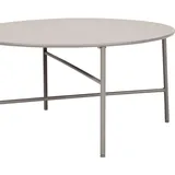 VCM Pesetos Gartentisch Ø 70 x 72 cm Grau