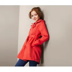 Tchibo - Allwetter-Trenchcoat mit recyceltem Material - Mädchen - Gr. 170/176 - orange