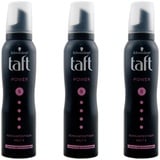 Schwarzkopf Taft Schaumfestiger Power Cashmere-artige Geschmeidigkeit, Haltegrad 5 (150 ml), Haarschaum mit Taft Power-Formel, Haarstyling mit Geschmeidigkeit und Volumen