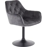 Hela Esszimmerstuhl BIRTE Polyester grau