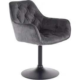 Hela Esszimmerstuhl BIRTE Polyester grau