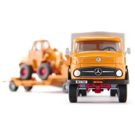 Siku 4117 - Mercedes-Benz 710 mit Kramer 411 Radlader Gelb 1:50