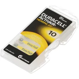 Duracell Activair Hörgerätebatterien 10 6 St.