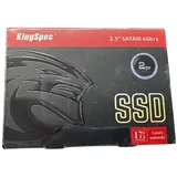 KingSpec SSD 2,5 Zoll SATA 3 /  2TB / Laptop PC / Desktop-PCs / NAS-Systeme