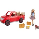 Barbie Spaß auf dem Bauernhof Farmer Truck mit Puppe