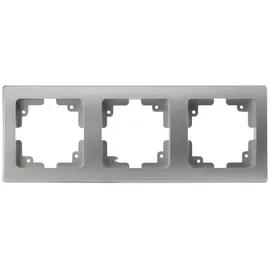 ChiliTec Rahmen 3-fach DELPHI Silber