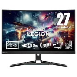 LENOVO Legion R27qc-30 27 Zoll QHD Gaming Monitor (0,5 ms Reaktionszeit