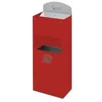 VAR Wandascher WH 51 mit Schild rot 0,8 l/4 l