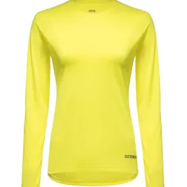 Gore Wear GOREWEAR Everyday Langarm Shirt Damen, Washed Neon Yellow, 40