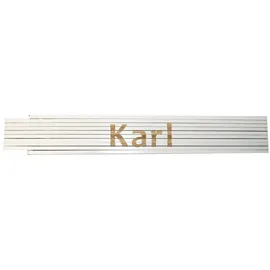 Heka Zollstock Karl 2 m, weiß