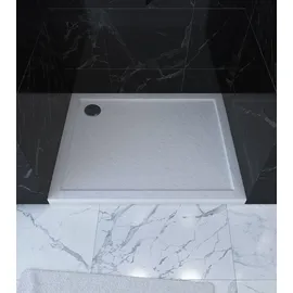 Marwell "Pedra", weiß, B:90cm H:4cm T:90cm, Duschwannen, 90x90 cm