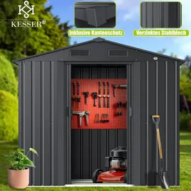 Kesser Gerätehaus 1,31 x 1,31 m Grau