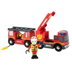 BRIO® Feuerwehr-Leiterfahrzeug 33811 Spielzeugauto