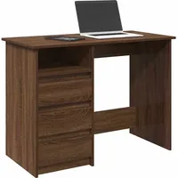 VidaXL Schreibtisch Braun Eichen-Optik 102x50x75 cm Holzwerkstoff - Braun
