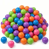 LittleTom Bällebad-Bälle, Mehrfarbig, Kunststoff, Rund, 5.5x5.5x5.5 cm, unisex, Spielzeug, Kinderspielzeug, Sonstiges Spielzeug