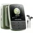 WOLFANG MP3-Player mit Bluetooth 5.2, Sportclip, Mini-Größe, Gewicht 28,3 g, HiF-FM-Radio, Diktiergerät, Kopfhörer im Lieferumfang enthalten,Militärgrün
