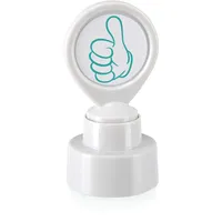 Colop 148307 Motivationsstempel "Daumen hoch", weiß, 5 x 2