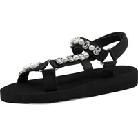 TAMARIS Sandalette Damen Flach schwarz,EU 40