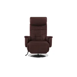 Polstermöbel Oelsa Sessel Mambo Leder 86 x 119 x 88 cm Rot elektrisch