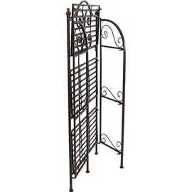 Dekoleidenschaft Metallregal Arabeske Standregal 0 x 0 x 0 cm Antik Braun