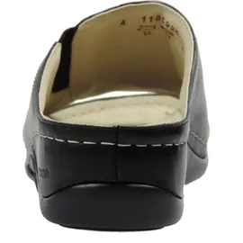 Berkemann Isabella, schwarz, Glattleder, Pantolette Weite G 1105-926 37 1/2 - Schwarz 37,5 EU (Herstellergröße: 6.5)