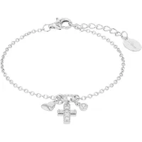s.Oliver Armband 925 Sterling Silber mit Zirkonia 2022704 Größe 14+2 cm