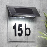 Hti-Living Solar Hausnummer LED Beleuchtung