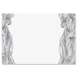 Sigel Schreibtischunterlage 59,5 x 410 cm weiß