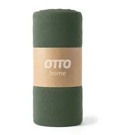 OTTO home Spannbettlaken Blackberry Single-Jersey 160 x 200 cm grün