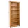 vidaXL Bücherregal 6 Fächer 80 x 22,5 x 180 cm Braun
