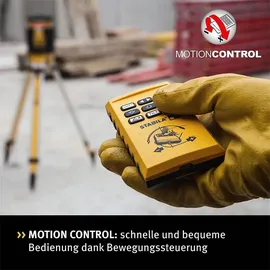 Stabila Rotationslaser LAR 350, 9-teiliges Set, selbstnivellierend, manuelle 2-Achsen-Neigung, motorgesteuert, wasser- und staubdicht nach IP 65